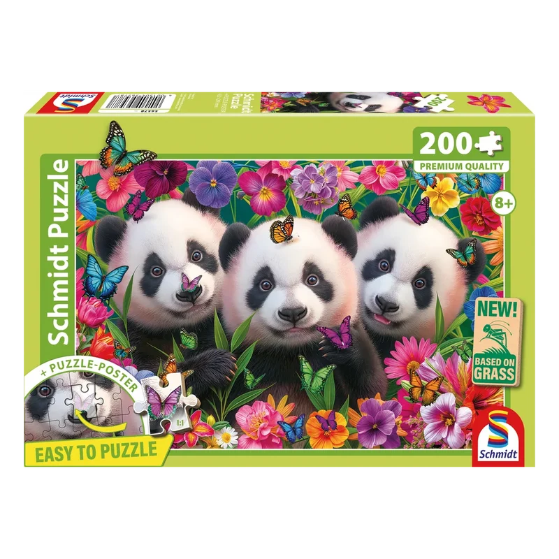 Panda Trio (200pcs)