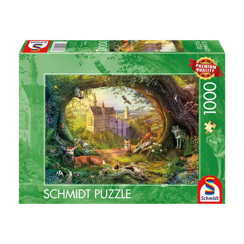Fairytale Castle in the Magical Forest (1000pcs)