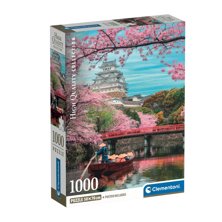 Himeji Castle in Spring (1000pcs)