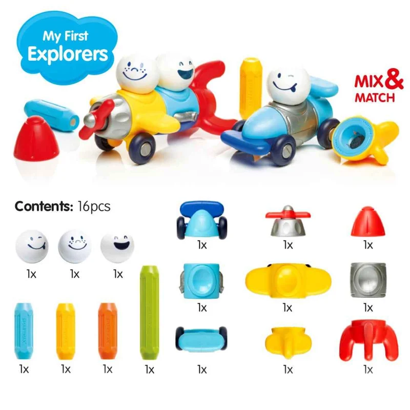 Magnetische Bausteine SmartMax – My First Explorers