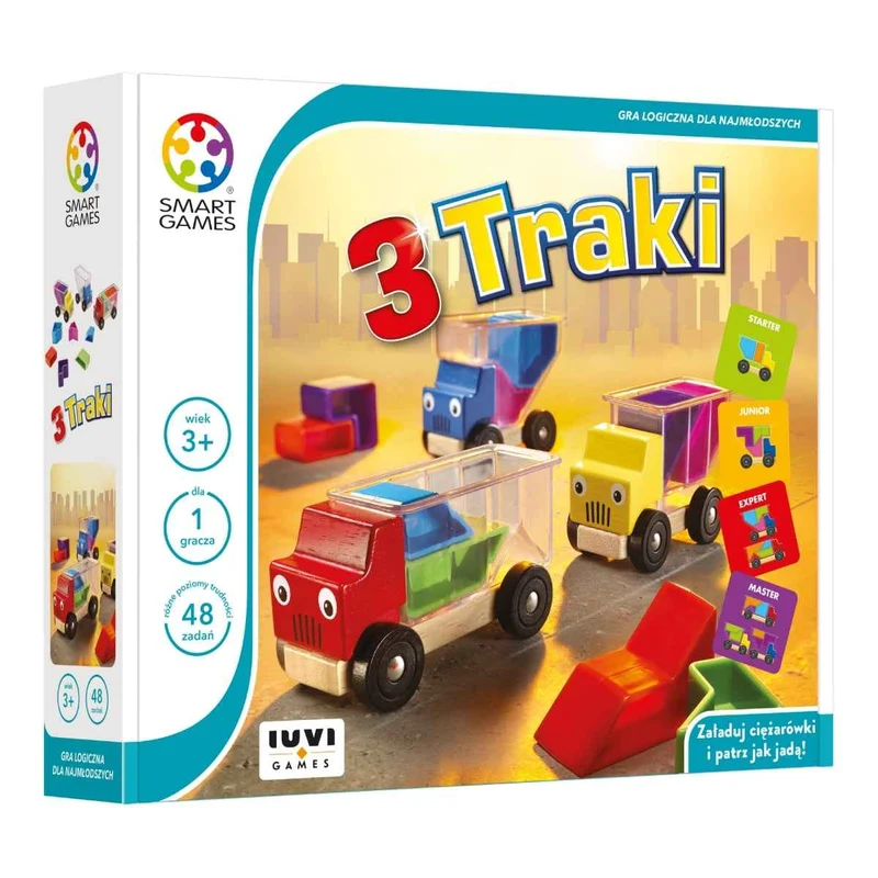 Logikspiel Smart Games – 3 Trakis (PL)
