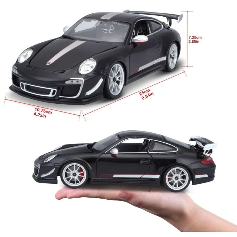 Bburago Porsche 911 GT3 RS 4.0 schwarz 1/18