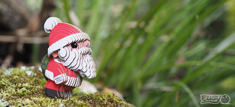 Öko-Puzzle 3D – Weihnachtsmann