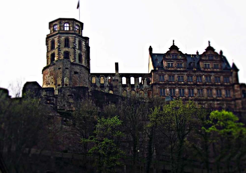 51697 Hintergründe - Heidelberger Schloss Puzzle