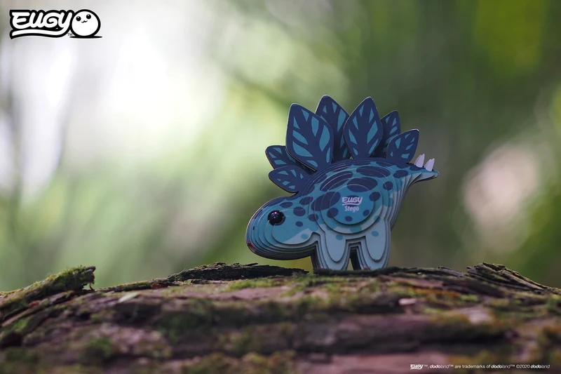 Öko-Puzzle 3D – Stegosaurus