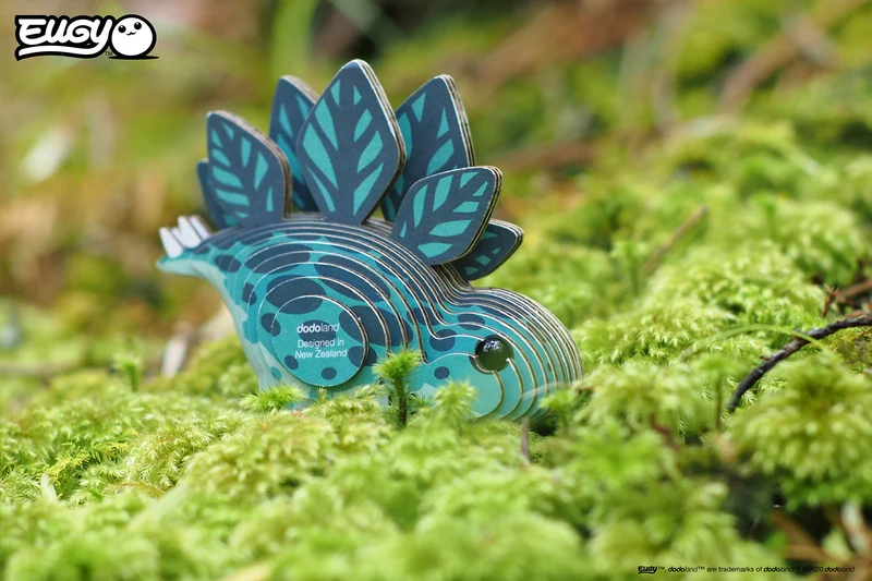 Öko-Puzzle 3D – Stegosaurus