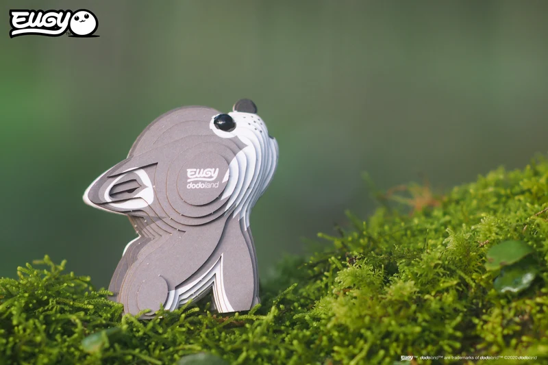 Öko-Puzzle 3D – Wolf
