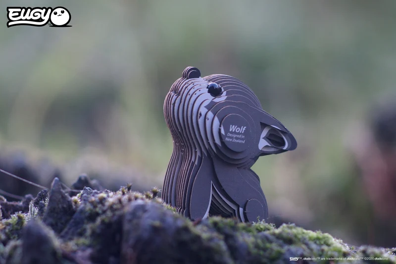 Öko-Puzzle 3D – Wolf