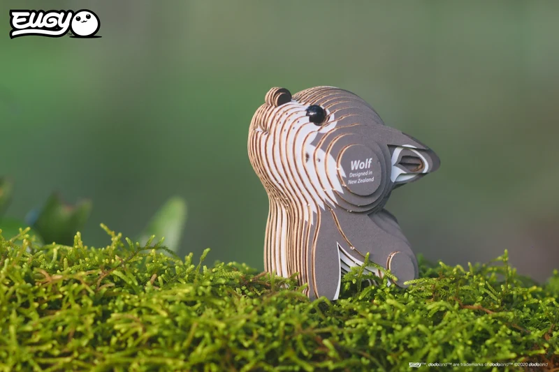 Öko-Puzzle 3D – Wolf