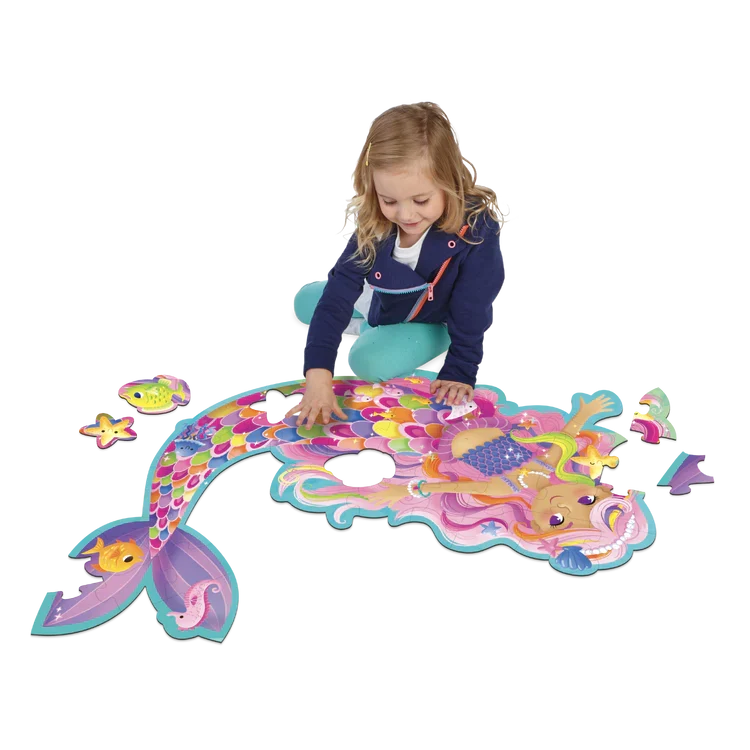 Mermaid Floor Puzzle