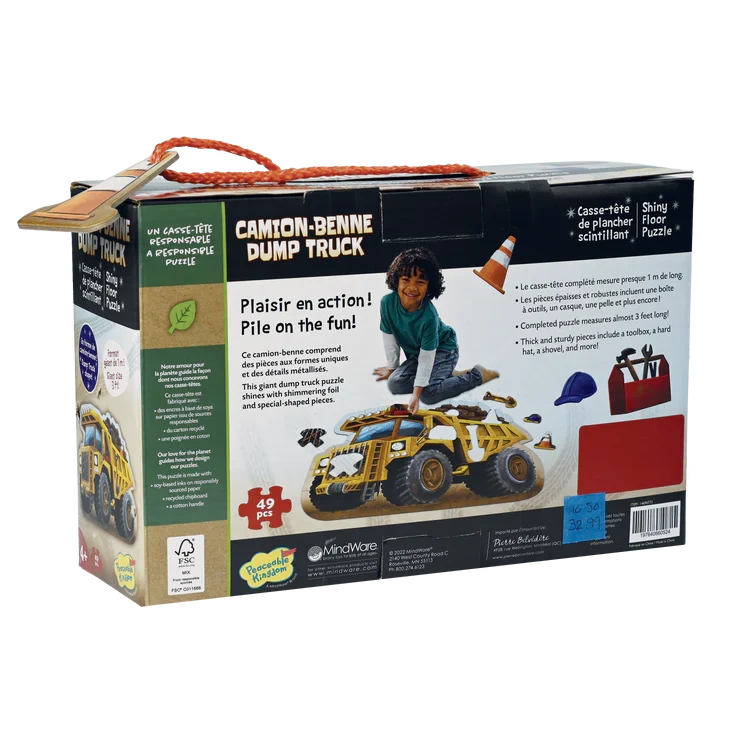 Dump Truck Floor Puzzle