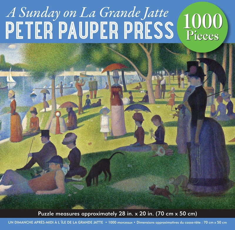 PFG A Sunday Afternoon on La Grande Jatte (1000pcs) (Usage/Used - PUZZLES FOR GOOD)