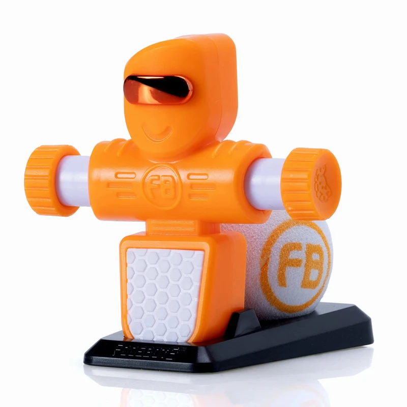 Foosbots Tischfußballspiel – Set für einen Spieler – Orange