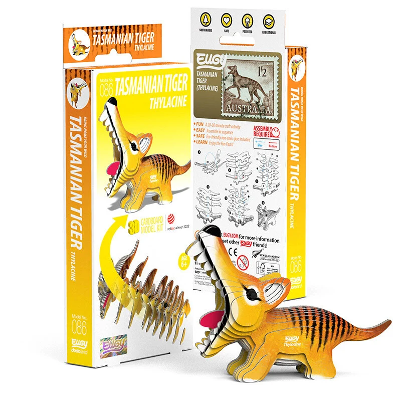 Öko-Puzzle 3D – Tasmanischer Tiger