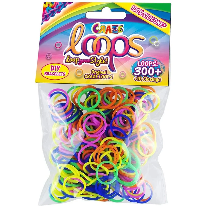Craze Loops Refill Pack - 300, assortiert