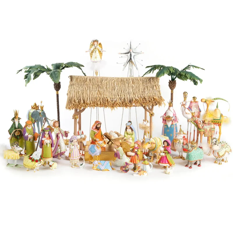 Krinkles - Nativity Figuren - Krippenstern auf hoher Basis