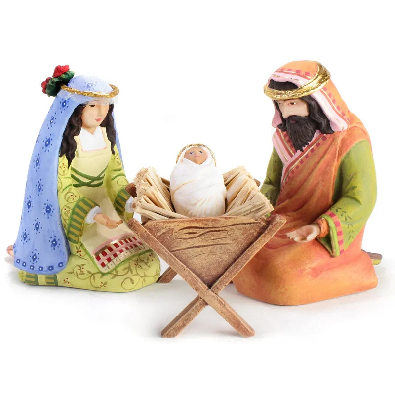 Krinkles - Nativity Mini Figuren - Krippenfiguren Set