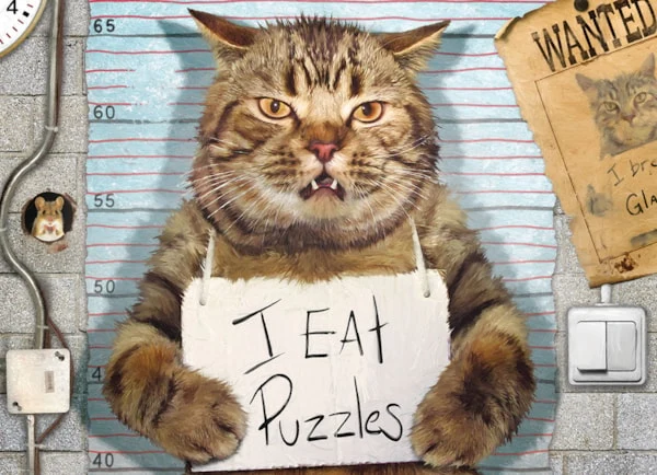 PFG Feline Felon, Paul Normand (1000pcs) (Usage/Used - PUZZLES FOR GOOD)