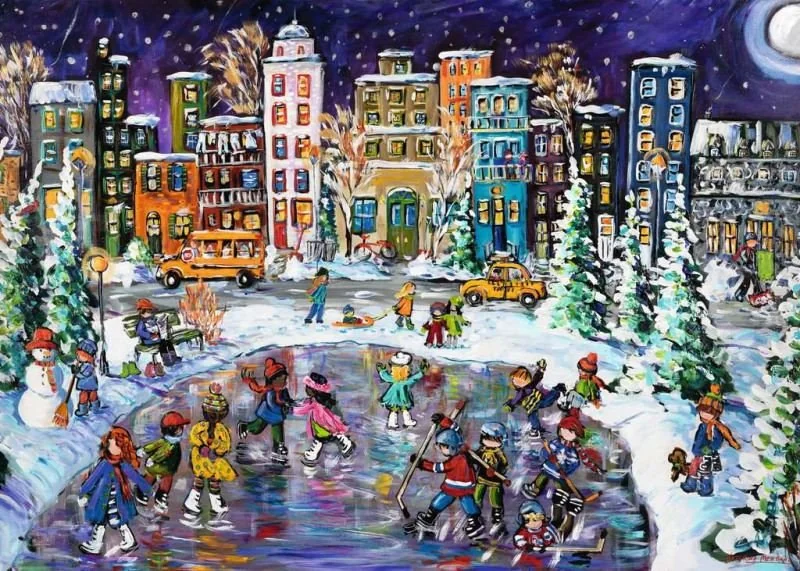 PFG Ravensburger Canadian City Lights - Canadian Collection (Usage/Used - PUZZLES FOR GOOD)