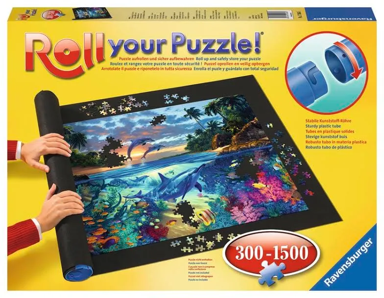 PFG NO MAT Ravensburger Roll Your Puzzle! 300-1500 Pieces Puzzle Storage Mat (NO MAT) (Usage/Used - PUZZLES FOR GOOD)