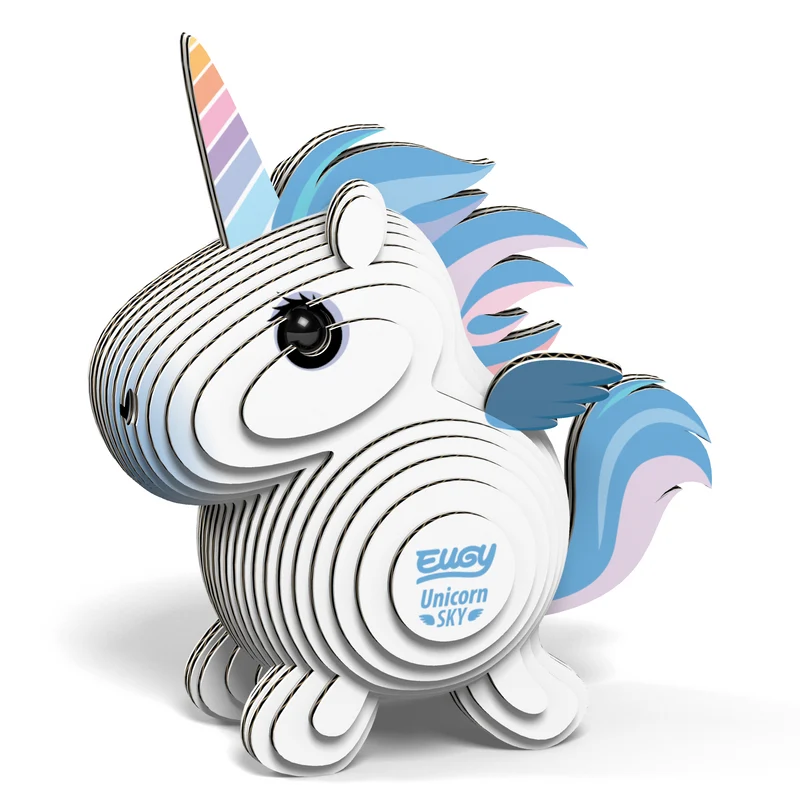 Öko-Puzzle 3D – Einhorn