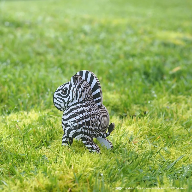 Öko-Puzzle 3D – Zebra