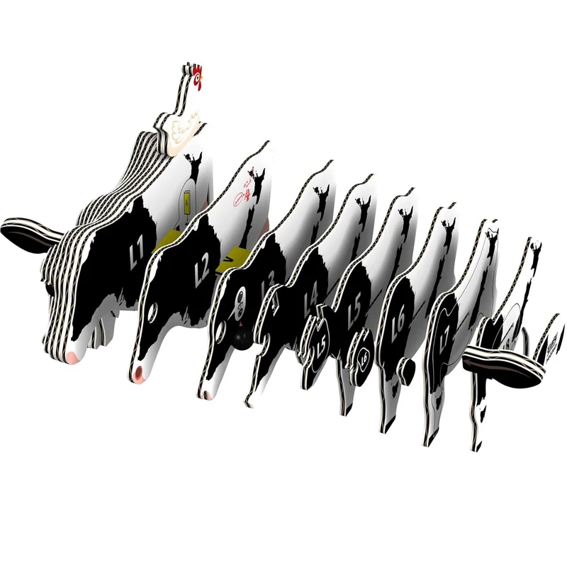Öko-Puzzle 3D – Kuh