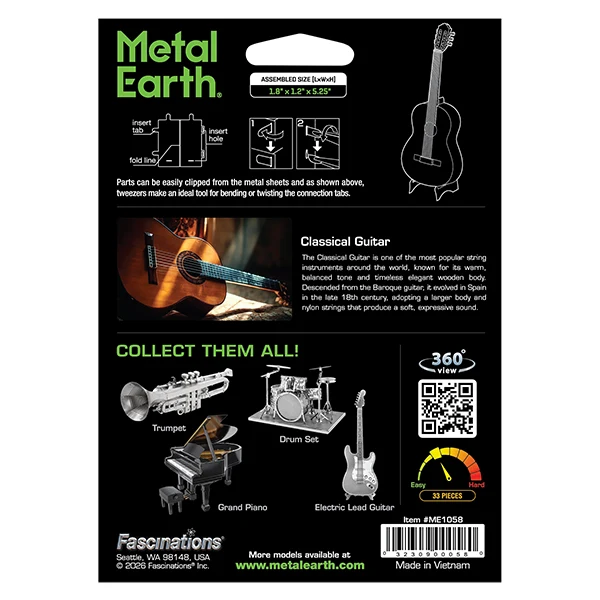 Metal Earth® - Classical Guitar