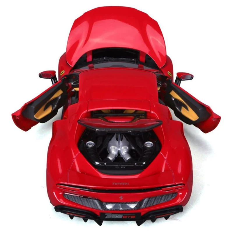 Bburago Ferrari R&P 296 GTB Rosso Corsa 1/18 rot