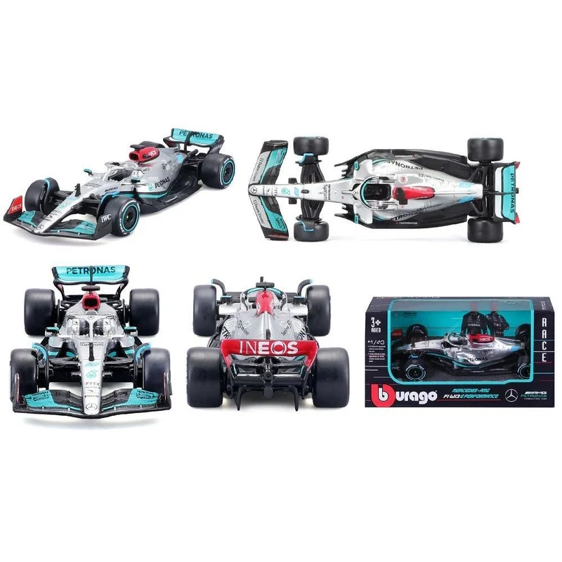 Bburago F1 Modellautos ohne Helm 1/43 assortiert