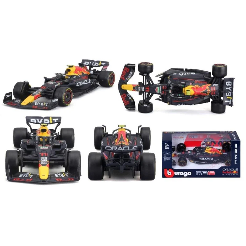 Bburago F1 Modellautos ohne Helm 1/43 assortiert
