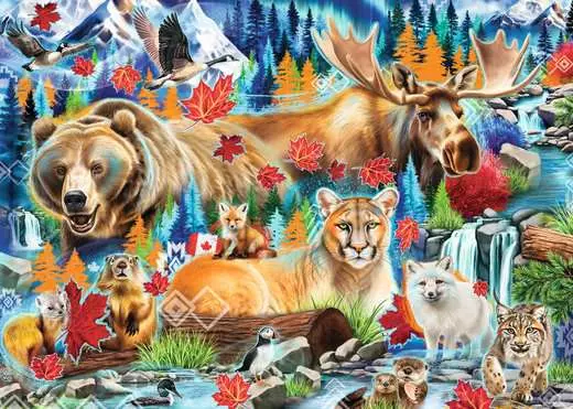 Ravensburger Wild Canada - Canadian Collection (1000pcs)