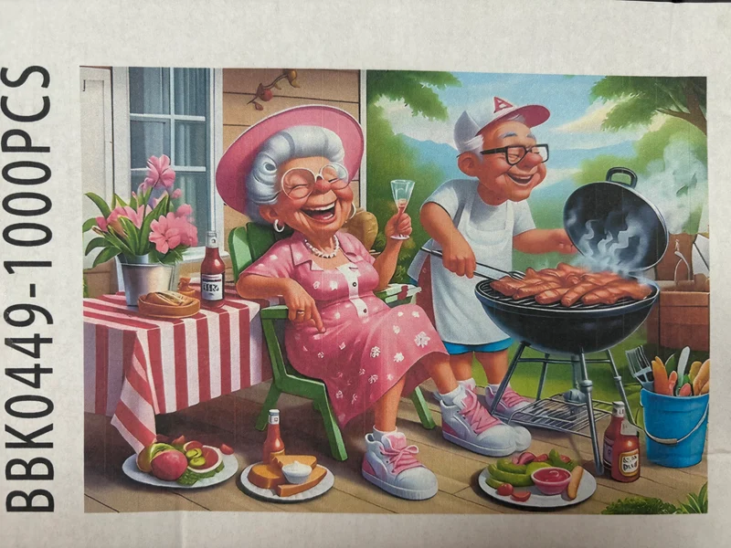 PFG BBQ at the Grandparents (Usage/Used - PUZZLES FOR GOOD)