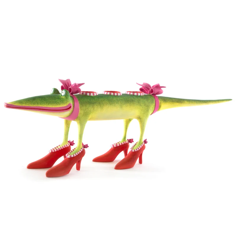 Krinkles - Gloria Alligator Kerzenhalter