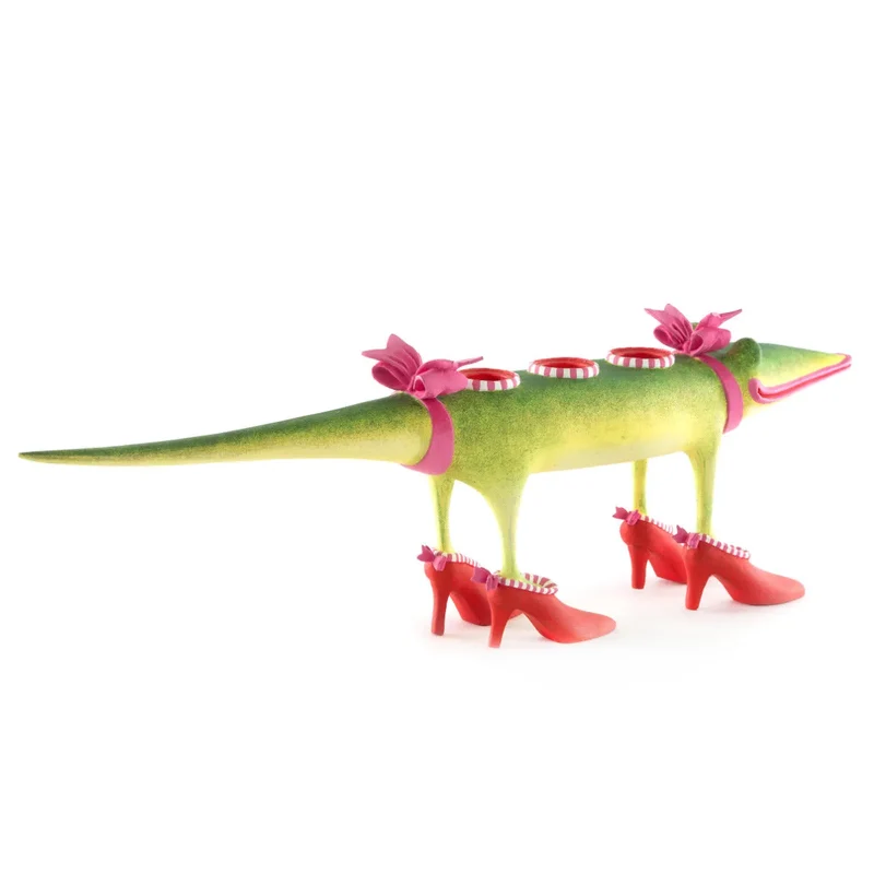 Krinkles - Gloria Alligator Kerzenhalter