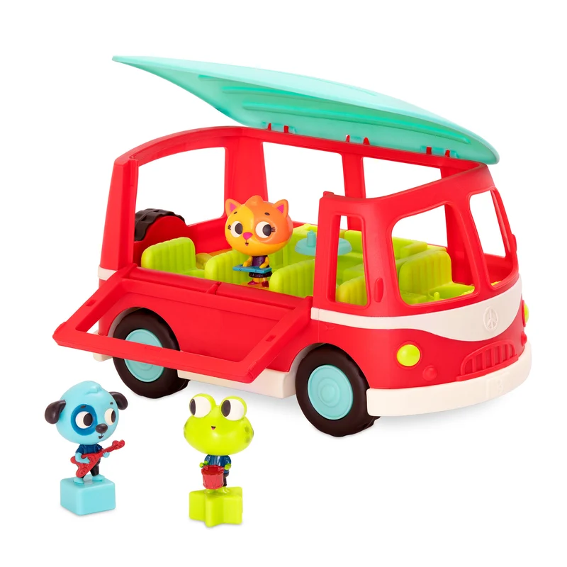 Musikalischer Bus mit fröhlichen Passagieren – Doo B. Doos