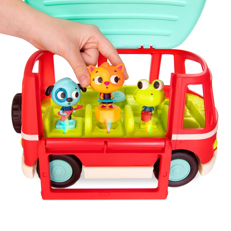 Musikalischer Bus mit fröhlichen Passagieren – Doo B. Doos