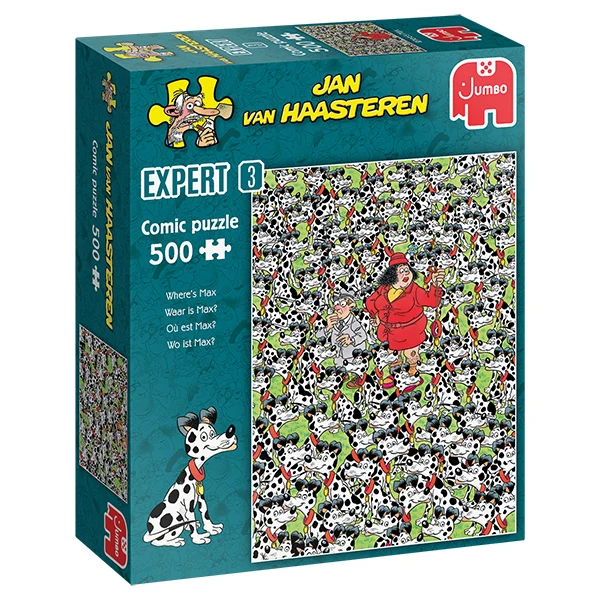 PFG Expert 3 - Where's Max?, JVH (500pcs) (Usage/Used - PUZZLES FOR GOOD)