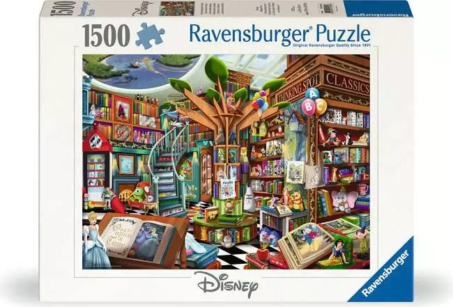 DMG Ravensburger Disney - Bookstore of Wonder (1500pcs) (DAMAGED BOX)
