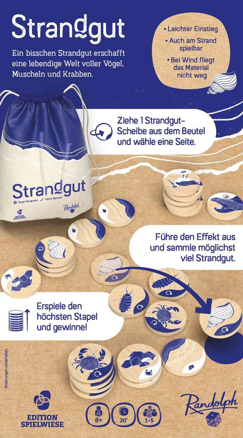 Strandgut, deutsch
