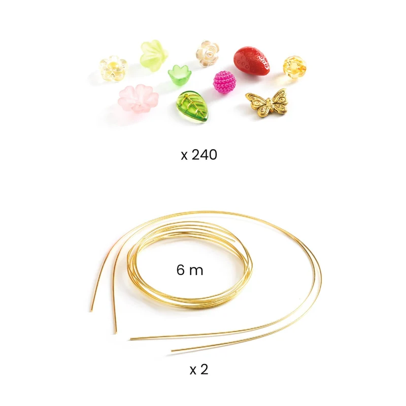Schmuckset – 2 rosa Diademe