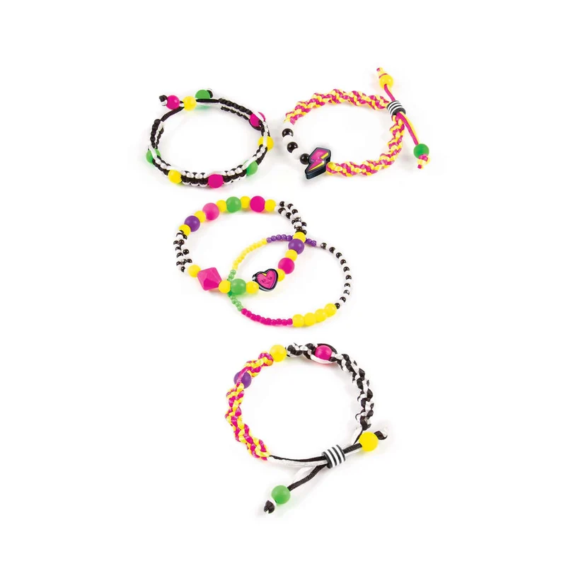 Make it Real Neon Retro Armbänder