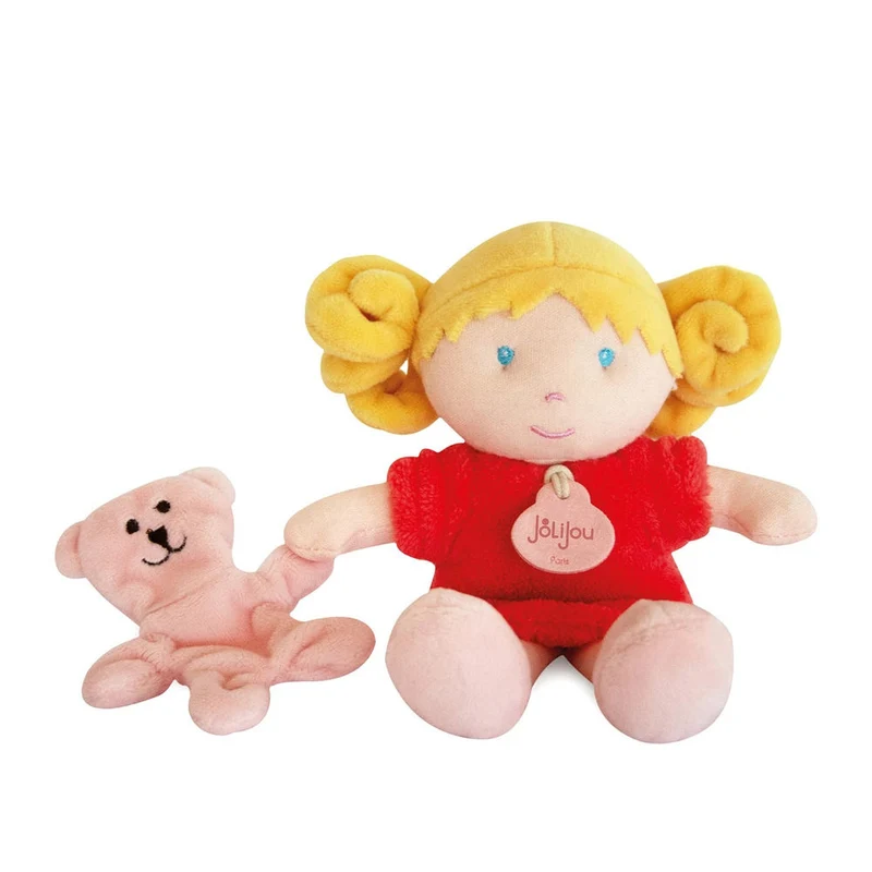Doudou Schmusepuppe, Koralle 21cm