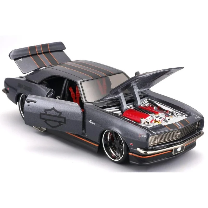 Maisto Chevrolet Camaro 1968 Harley Davidson 1/24 schwarz