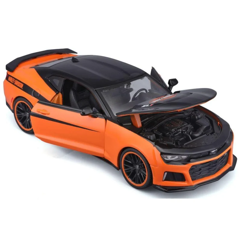 Maisto Chevrolet Camaro 2017 Harley Davidson 1/24 orange