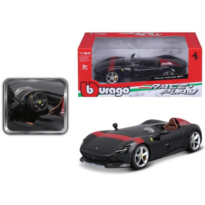 Bburago Ferrari Monza SP1 1/24 schwarz