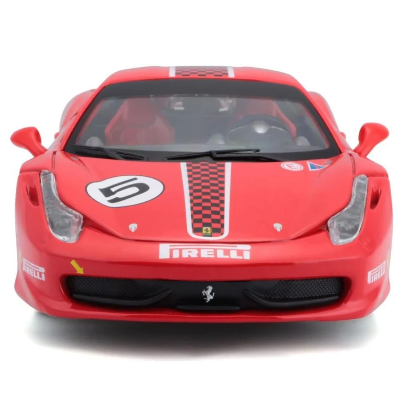 Bburago Ferrari Racing 458 Challenge 1/24 rot