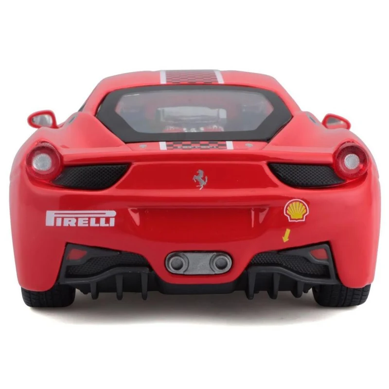 Bburago Ferrari Racing 458 Challenge 1/24 rot