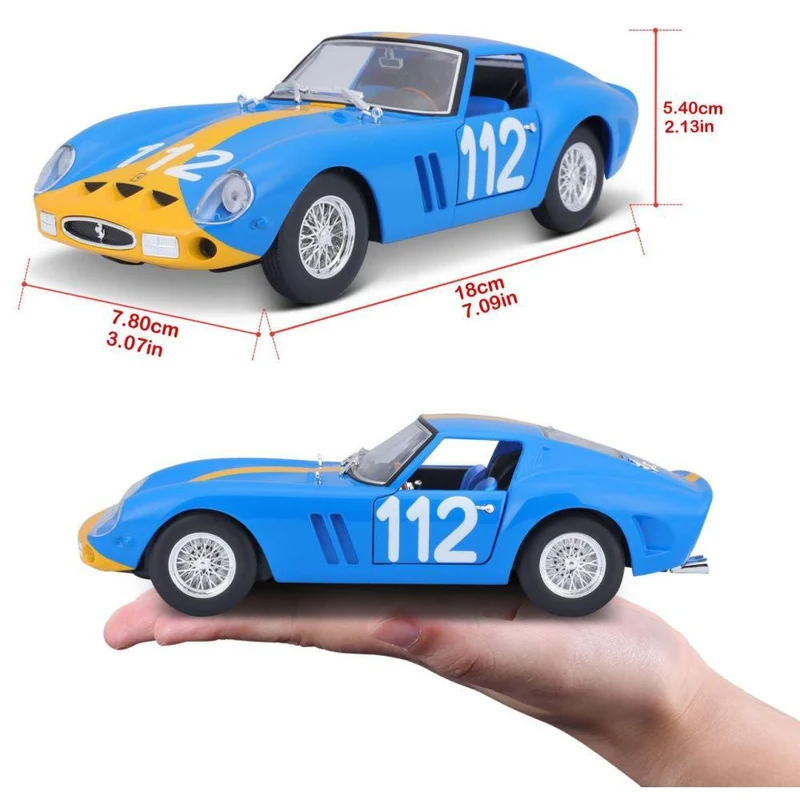 Bburago Ferrari Racing 250 GTO 1/24 blau