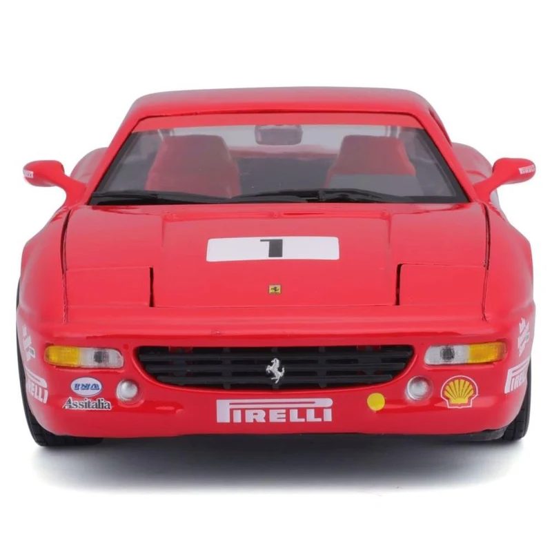 Bburago Ferrari Racing F355 Challenge 1/24 rot
